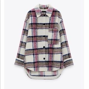 Zara Plaid Overshirt
